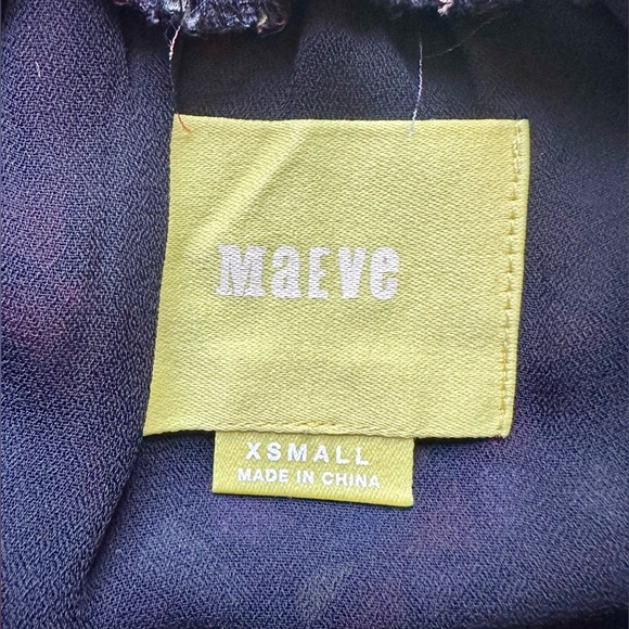 Anthropologie Maeve HexPrint Maxi Skirt  sz. XS - Picture 6 of 6